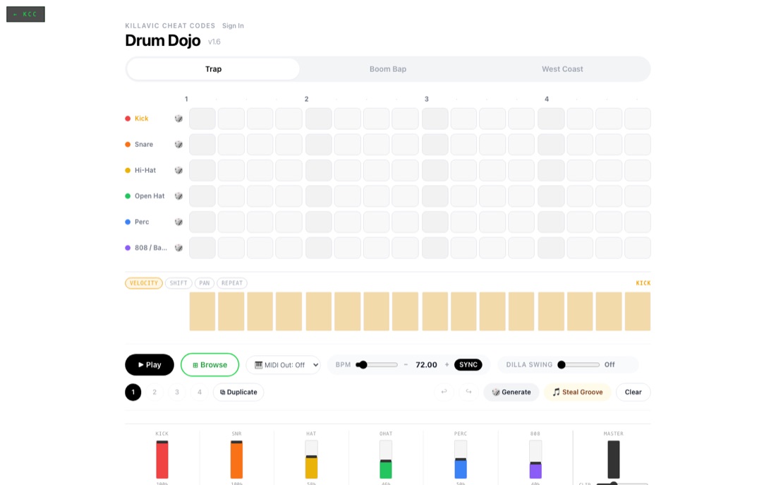 DRUM DOJO screenshot